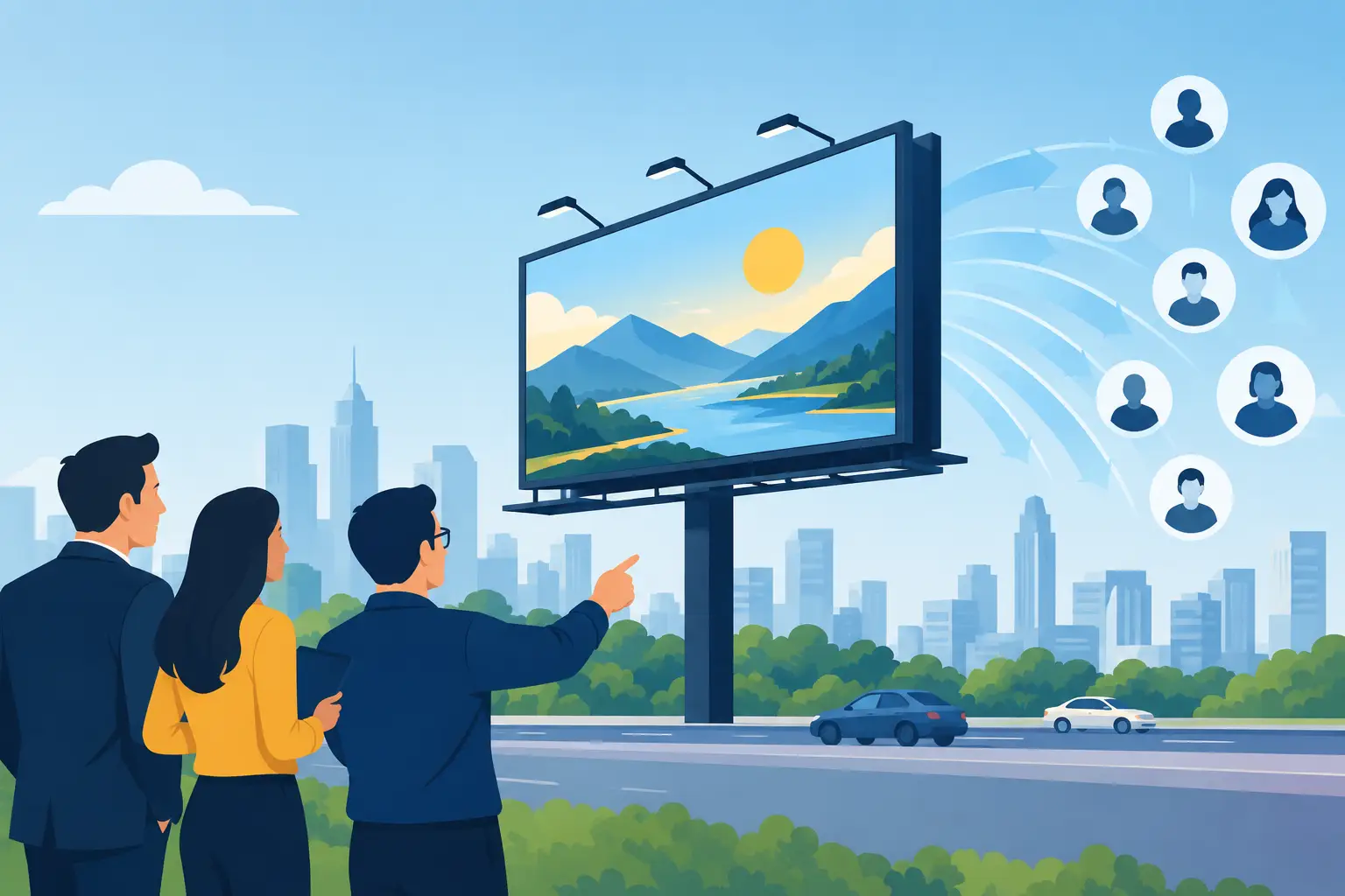How a Billboard Advertising Agency Builds Reach